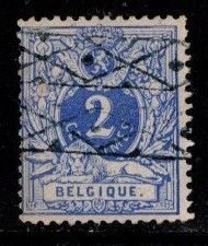 Belgium -  #41 Numeral (Perf 14) - Used