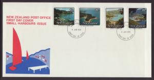 New Zealand 685-688 Harbours U/A FDC