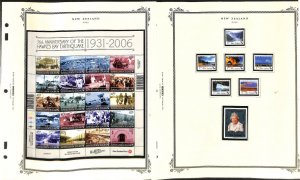 New Zealand Stamp Collection on 14 Scott Specialty Pages, 2005-2006 Mint NH (CE)