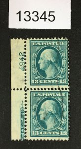 MOMEN: US STAMPS  # 339 USED PAIR $40 LOT #13345