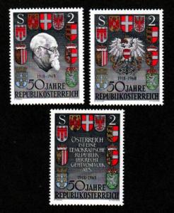 Austria # 820-822 Mint!