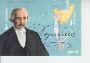 2018 Finland Zacharias Topelius Author SS  (Scott 1559) MNH