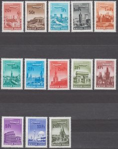 Hungary Scott C262-C274 1966-67 MH