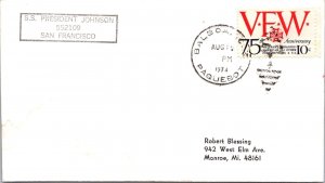 SS President Johnson 1974 - Paquebot - Balboa, CZ - F68651