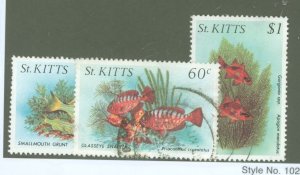 St. Kitts #146-7/149  Multiple