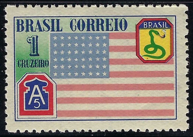 Brazil 637 MNH  FLAG C334-1
