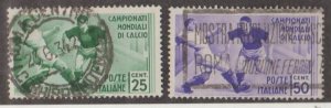 Italy Scott #325-326 Stamps - Used Set