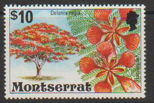 Montserrat SG 385  Mint  Hinged - Trees