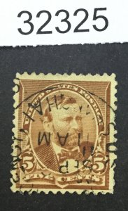 US STAMPS #223 USED LOT #32325