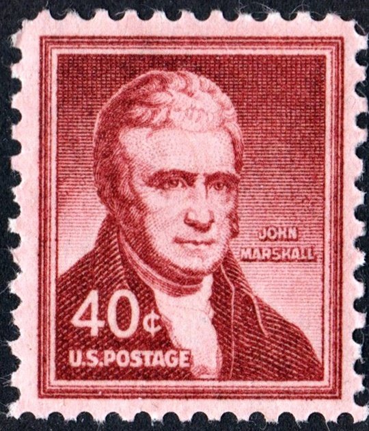 SC#1050 40¢ John Marshall (1955) MNH