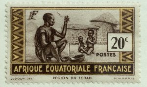 AlexStamps FRENCH EQUATORIAL AFRICA #40 VF Mint 