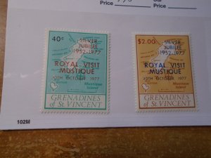 St Vincent   Grenadines   #  127-28  MNH