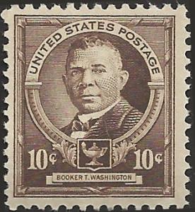 # 873 MINT NEVER HINGED BOOKER T. WASHINGTON EDUCATOR