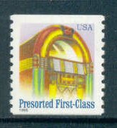 2912 25c Juke Box Fine MNH