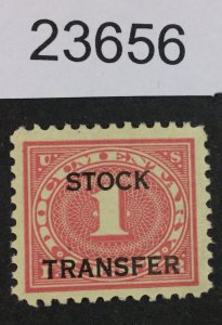 US STAMPS #RD1 MINT OG NH LOT #23656