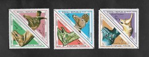 EL)1997 SOMALIA, PREHISTORIC ANIMALS, DINOSAURS, 3 STAMPS MNH