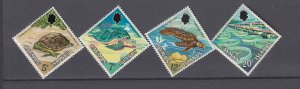 J48624 J L,Stamps 1971 cayman islands set mnh #283-6 turtles