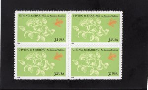 3243 Giving & Sharing, MNH blk/4