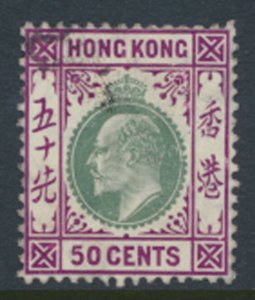 Hong Kong  SG 85  SC# 101 MH 1904 see detail & scans