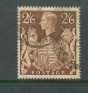 Great Britain GVI  SG 476  FU