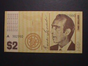 ​HUD RIVER PROVINCE 1970 $2 COLLECTIBLE UNCIRCULATED POLYMER CURRENCY VF