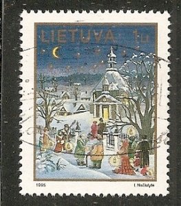 Lithuania   Scott  528   Christmas       Used