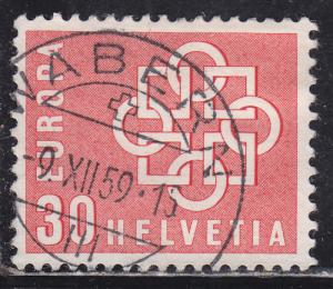 Switzerland 374 European Unity 1959