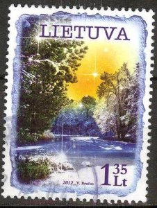 Lithuania 2012 Christmas Mi. 1119 Used