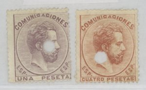 Spain #187-188 Used