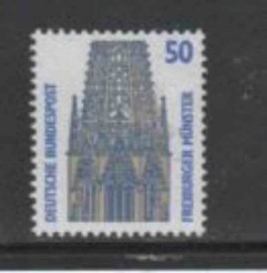 GERMANY #1524 1987 50pf FILIGREE TRACERY MINT VF NH O.G