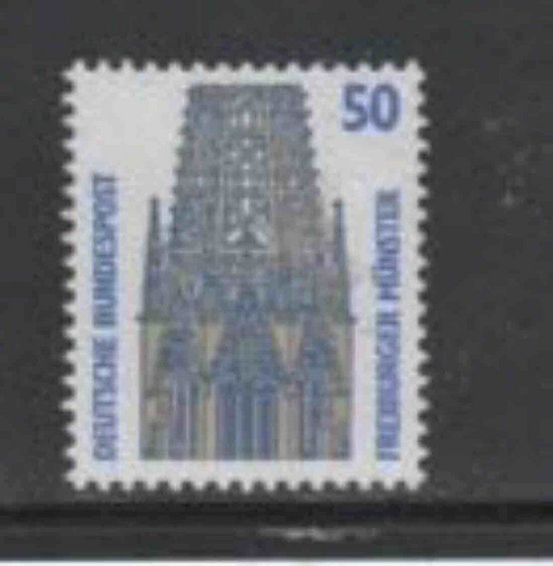 GERMANY #1524 1987 50pf FILIGREE TRACERY MINT VF NH O.G