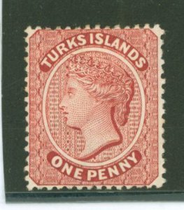 Turks Islands #45 Unused Single (Royalty)