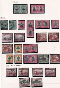 South West Africa - 1927-1931 - MNH ,MLH & Used of 32 Stamps