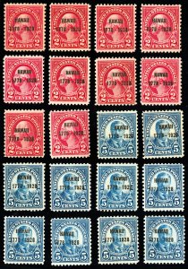 US Stamps # 647-8 MNH F-VF Fresh Lot Of 10 Sets Scott Value $290.00