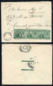 Trinidad and Tobago KGV post due cover