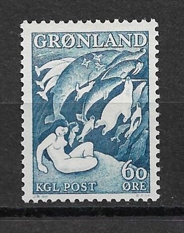 1957 Greenland Sc43 The Mother of the Sea MH