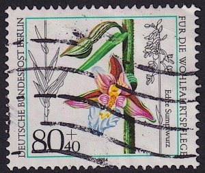 Germany Berlin - 1984 - Scott #9NB218 - used - Flower Orchid