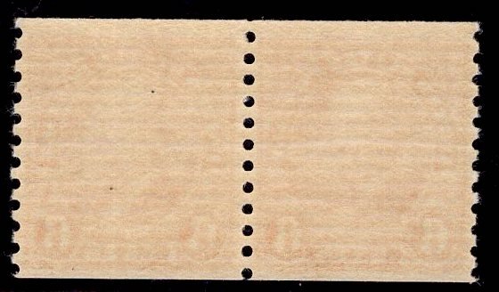 US Stamp #723 Coil Pair 6c Garfield MINT NH SCV $32.50