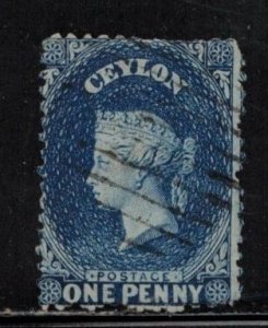 CEYLON Scott # 46 Used - Queen Victoria