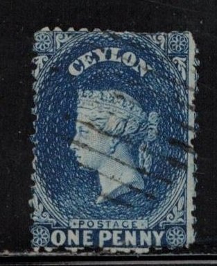 CEYLON Scott # 46 Used - Queen Victoria