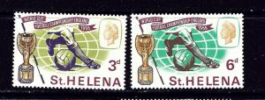 St Helena 188-89 MH 1966 World Cup Soccer  #2