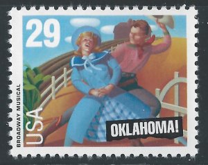 US #2722 20c Oklahoma - MNH