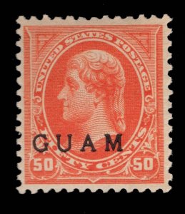 MOMEN: US STAMPS GUAM #11 MINT OG LH VF LOT #87586*