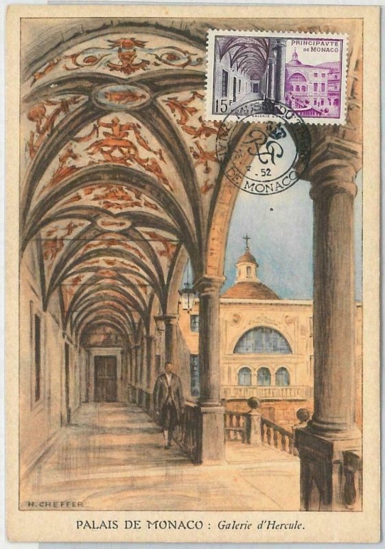 48272 - MONACO - MAXIMUM CARD - Architecture1952