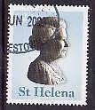 St Helena-Sc#820- id8-used set-QEII-2003-