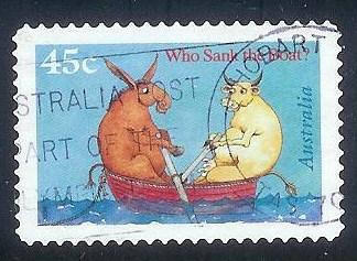 Australia 1549 45c Who Sank the Boat? used