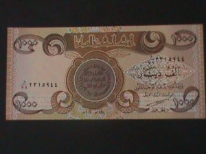 ​IRAQ CENTRAL BANK OF IRAQ-1000 DINARS-UN- CIRCULATED BANK NOTE-VERY FINE