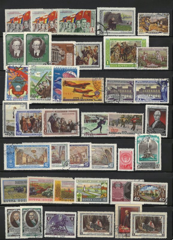 Russia Mint and Used Classic & Early Collection of 183 ZAYIX STAMPS 0425L0009