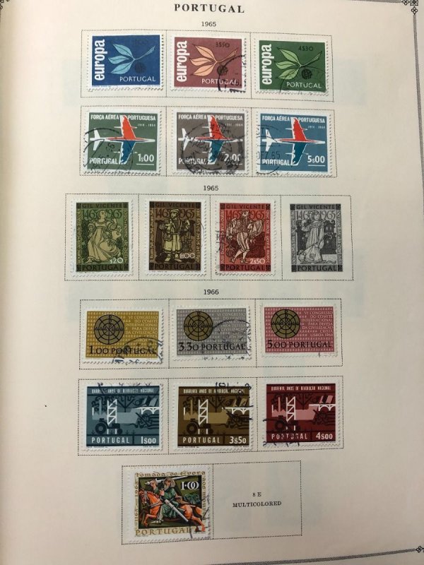 INTERNATIONAL COLLECTION IN SCOTT ALBUM – PORTUGAL TO RUSSIA – 423335