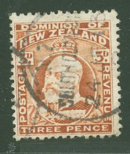 New Zealand #133v Used Single